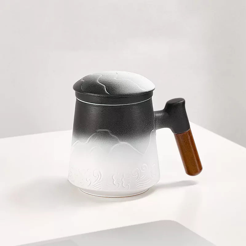 ZENS Tea Cup with Infuser and Lid