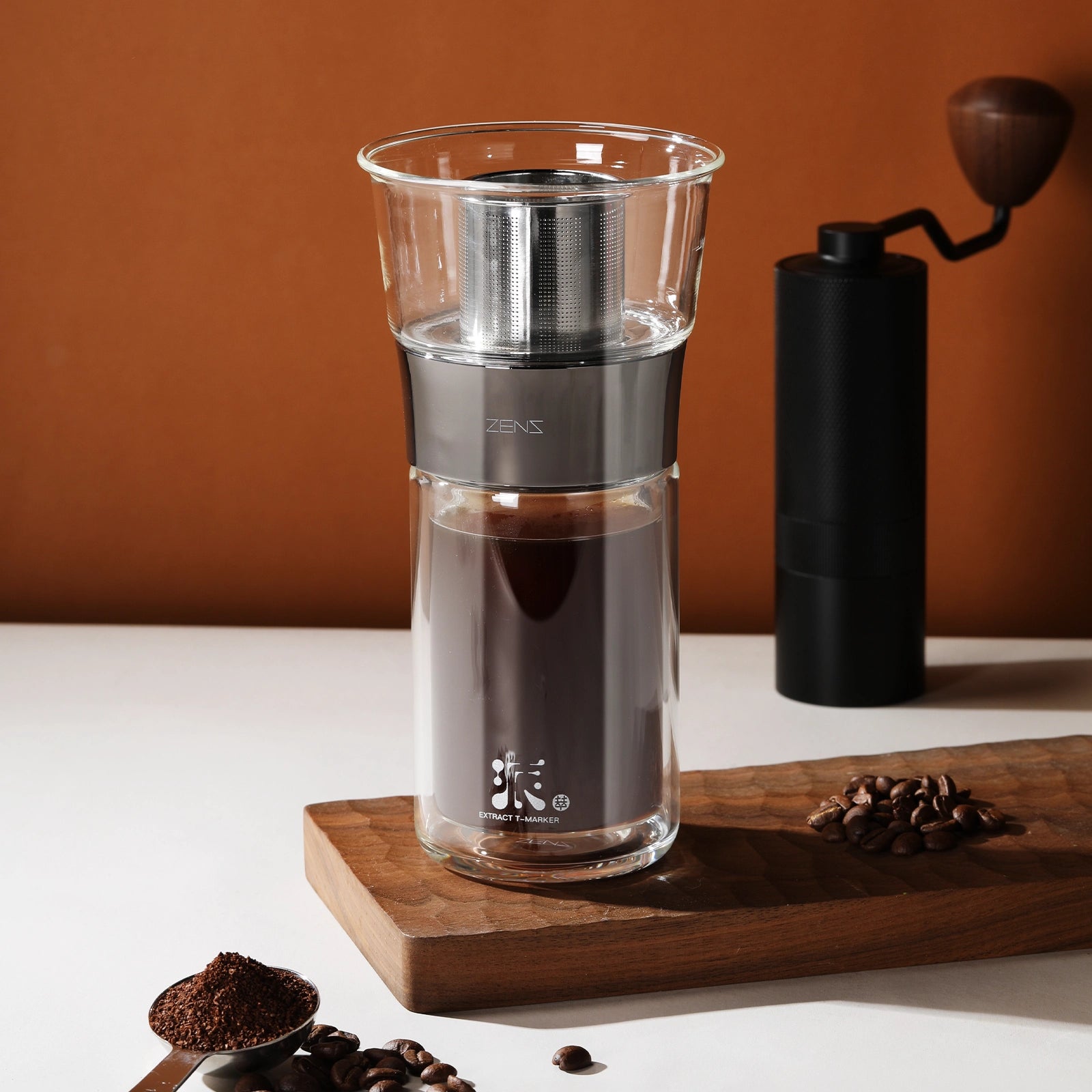 Double-Walled Tea & Coffee Maker with Precision Filter