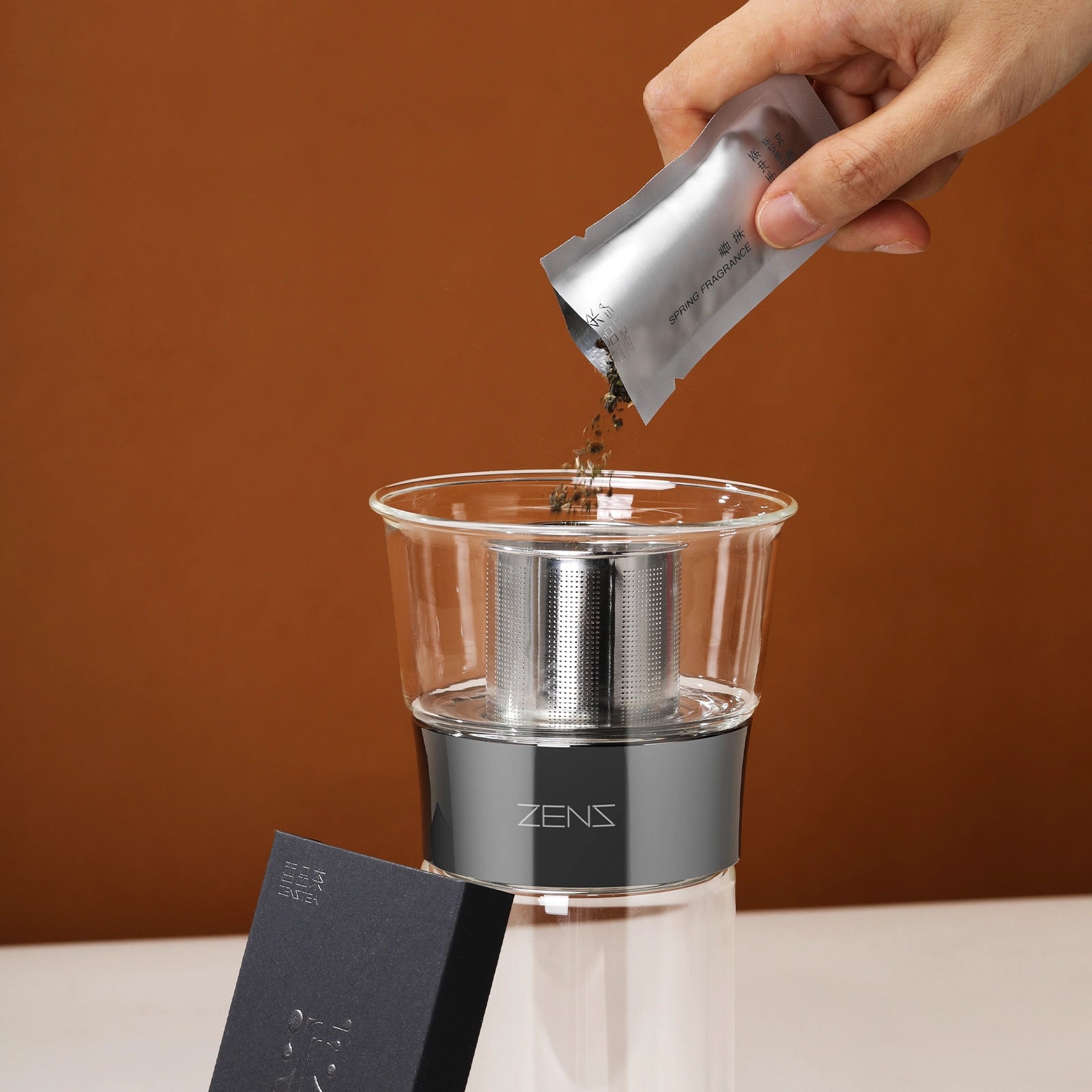 Double-Walled Tea & Coffee Maker with Precision Filter