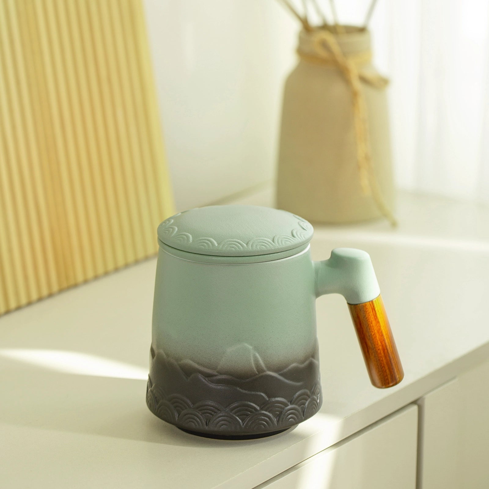 ZENS Tea Strainer Cup & Infuser 16 Oz