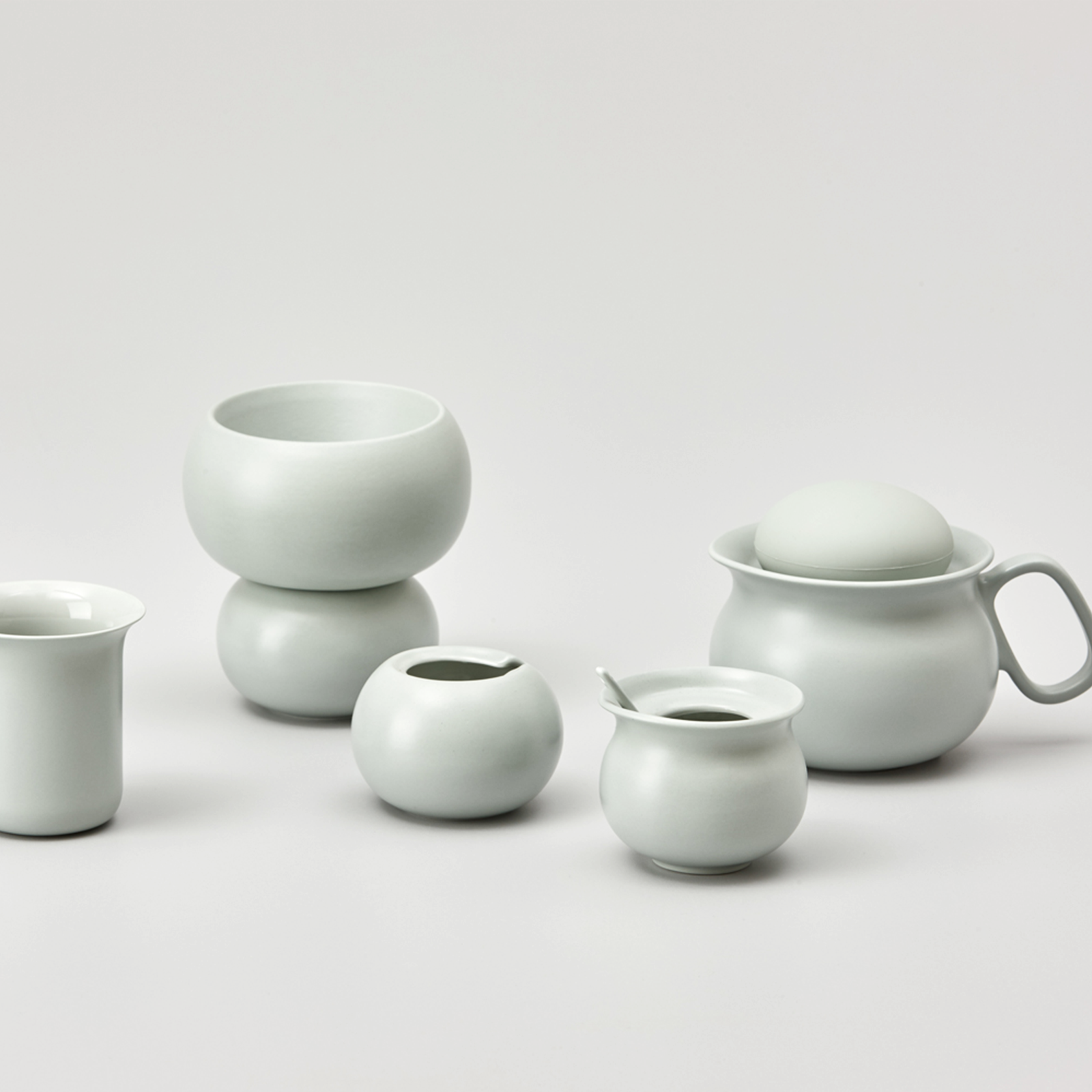 Nendo Stone Series Stone Milk Jug Warm Gray
