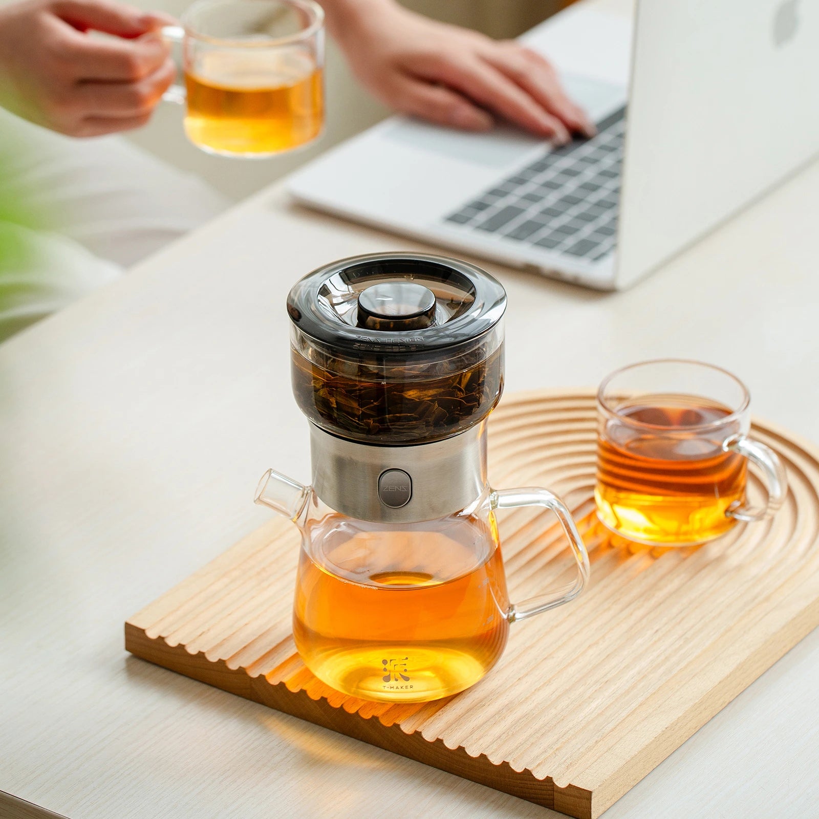Portable One-Touch Smart Tea Maker Bundles