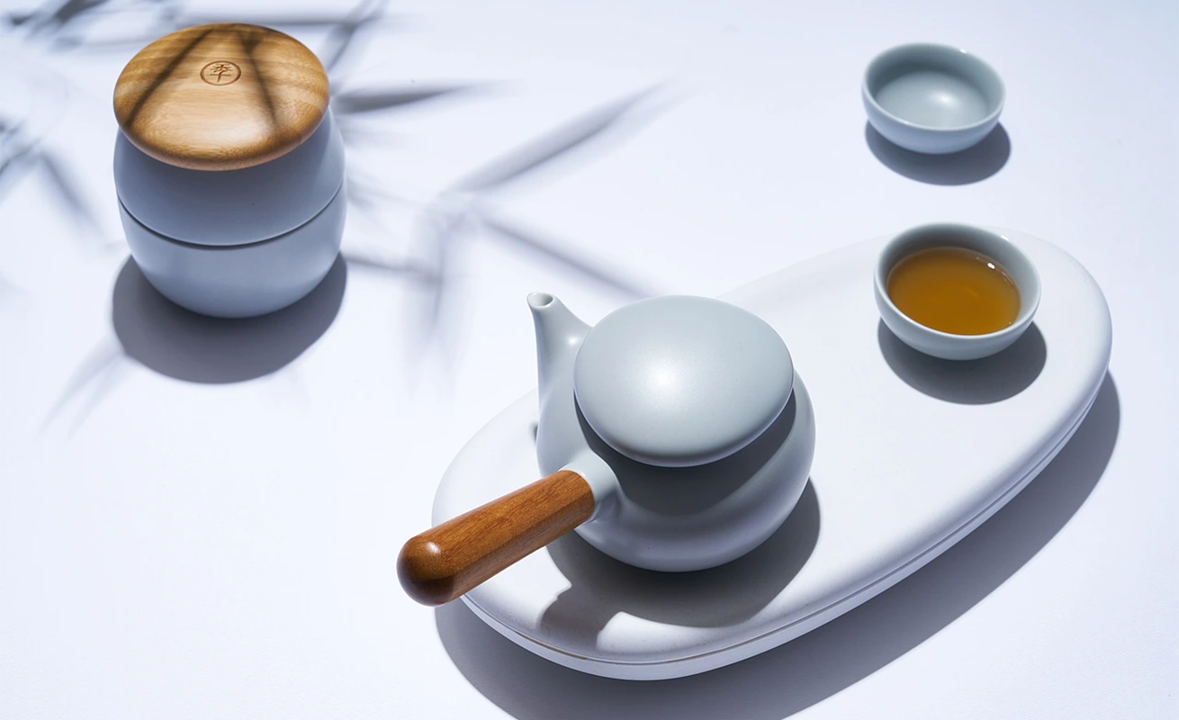 ZENS × Ji Hotel丨Kyusu Tea Set丨Original Pebble-Inspired Design