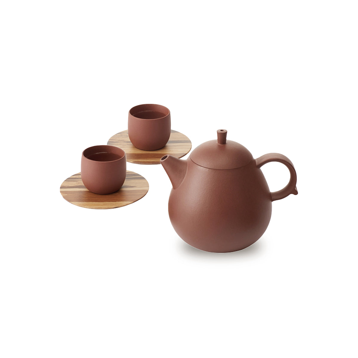 Zisha Tea Set Series Pear Edition Tea Set with 2 Cups – ZENSLIVING