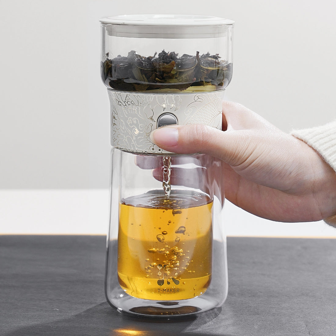 ZENS Portable Tea Maker | Enjoy Loose Leaf Tea by Smart & Lazy Tea Set ...