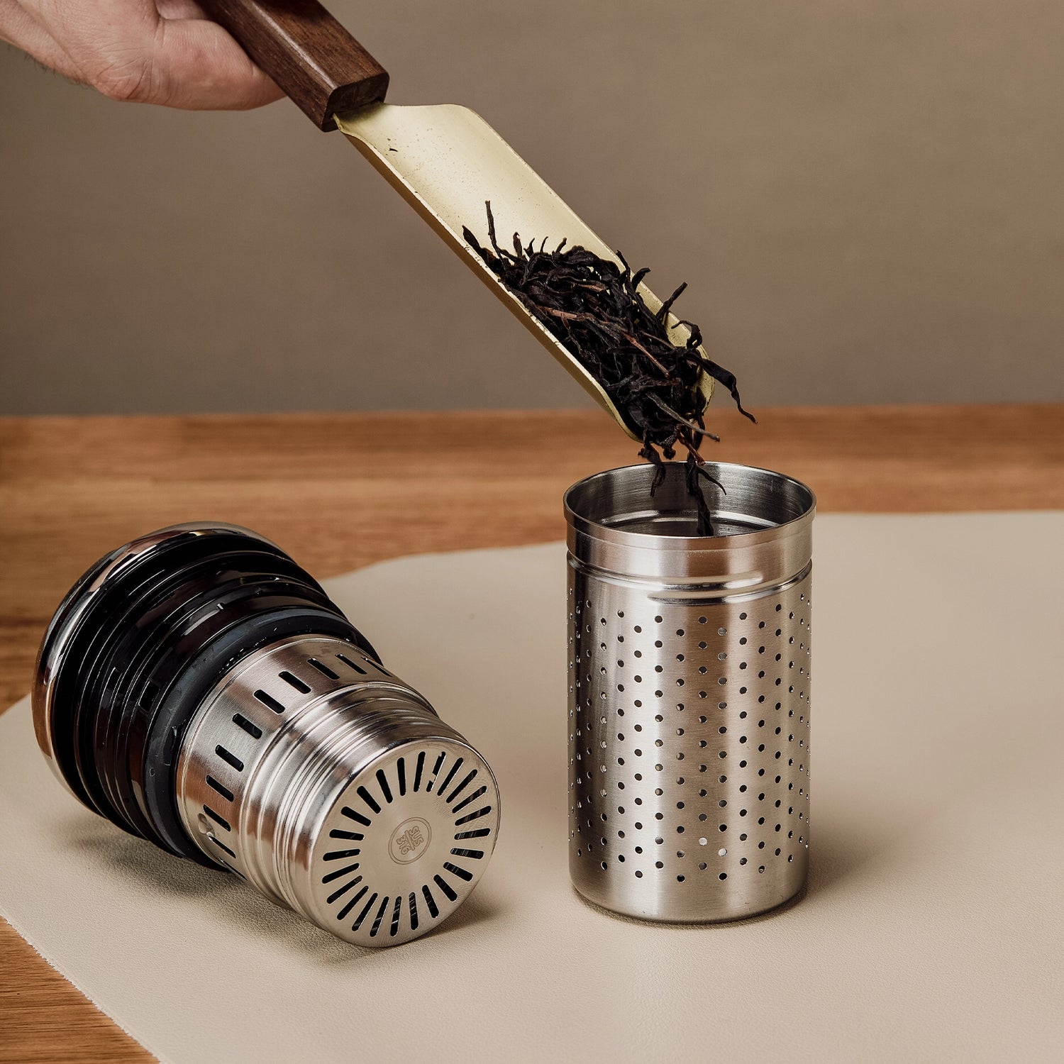 40oz Titanium Thermal Teapot with Infuser Brew Better. Pour 40oz Titanium Thermal Teapot with Infuser Brew Better. Pour