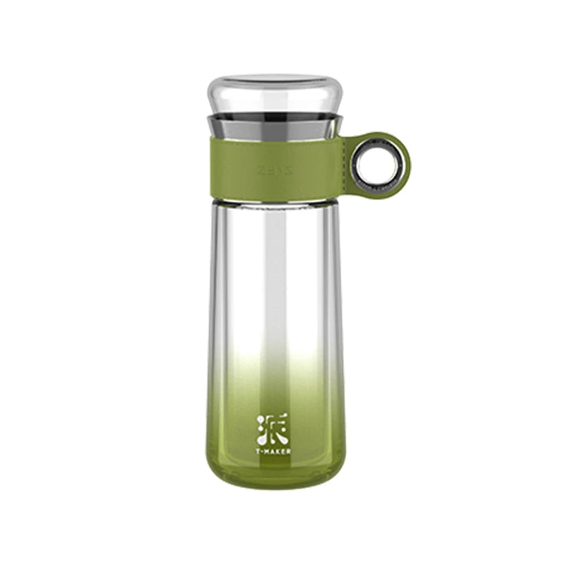 ZENS 10 Oz Portable Tea Maker for Tea-Water Separation Gradient Green ...