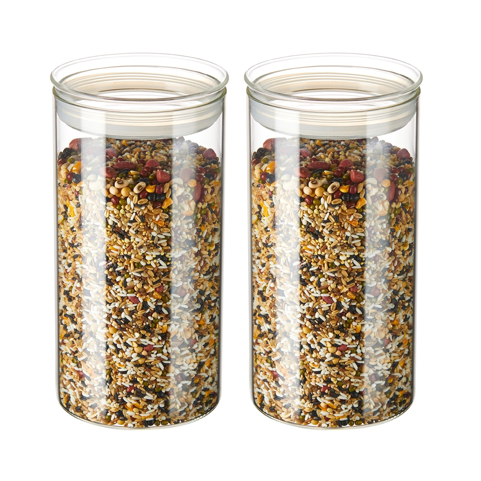 74Oz Airtight Canisters Set for Kitchen Food Storage