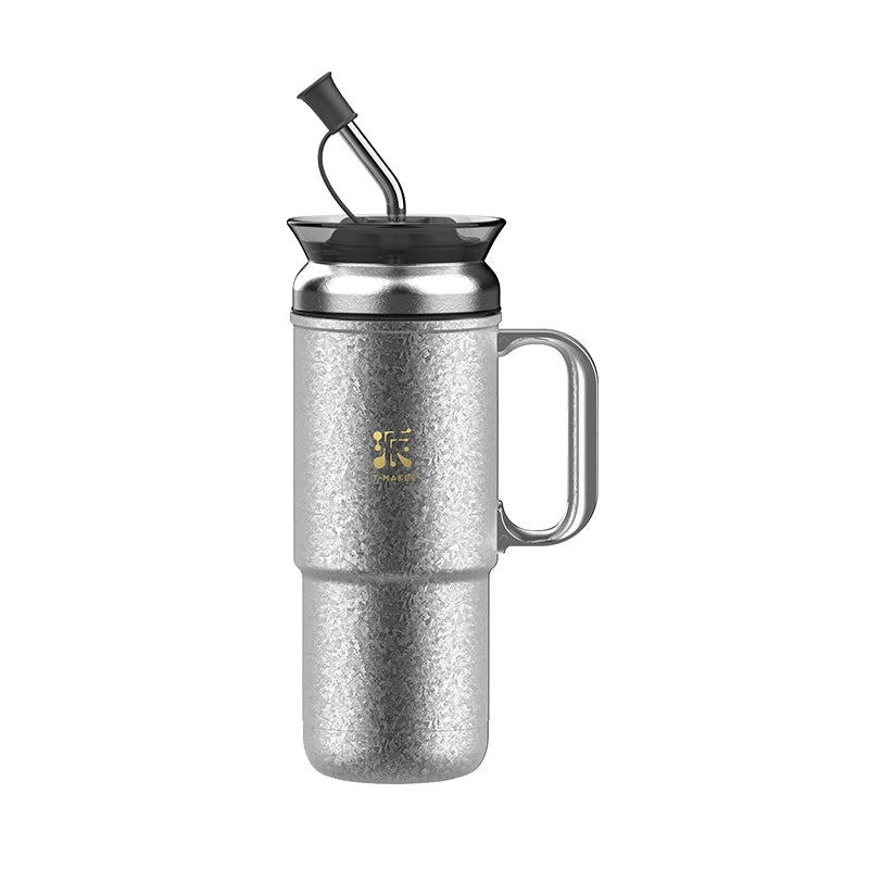 ZENS 20 Oz Stainless Steel Tea Tumbler Vacuum Insulated Red