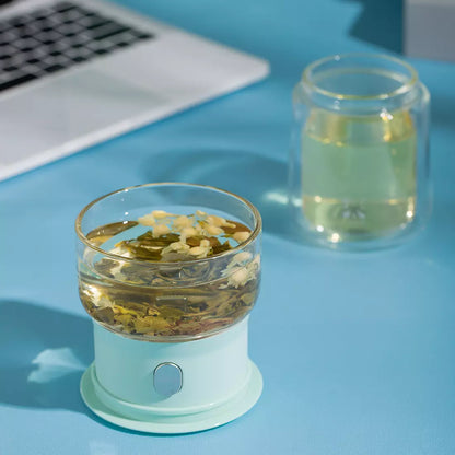 Smart Tea Maker for Loose Tea 6.4 Oz Cup Solo Tea-Time Blue