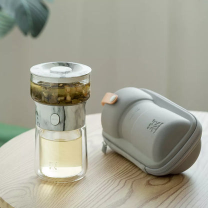 Smart Tea Maker with Travel Tea Kits 6.4 Oz Cup Marble
