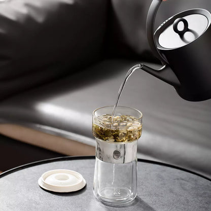 Smart Tea Maker with Travel Tea Kits 6.4 Oz Cup Marble