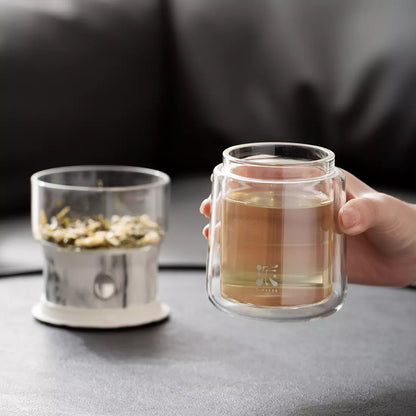 Smart Tea Maker with Travel Tea Kits 6.4 Oz Cup Marble