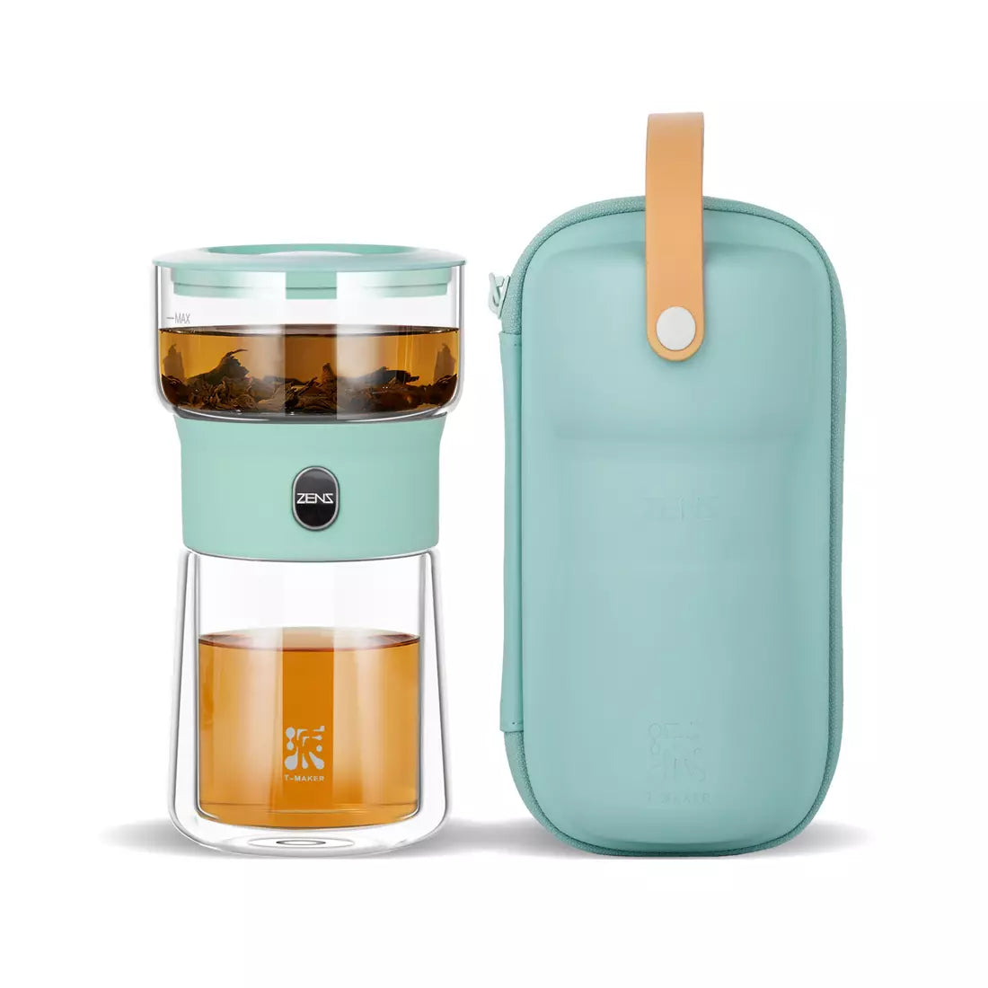 ZENS Portable Tea Maker | Enjoy Loose Leaf Tea by Smart & Lazy Tea Set ...