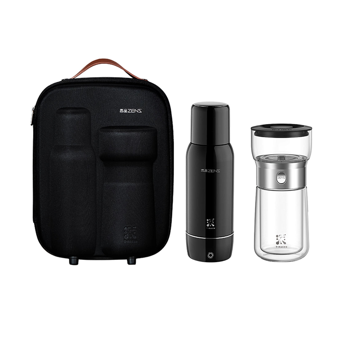 Fast Heating, Electric Kettle &amp; Tea Maker Portable Set